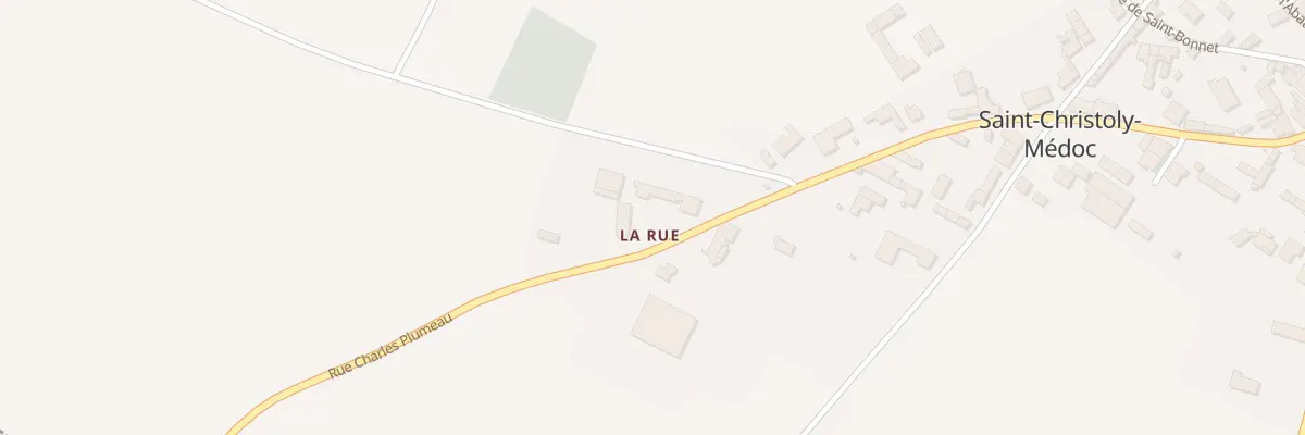 Plan du 25 Rte de Lesparre à Saint-Christoly-Médoc