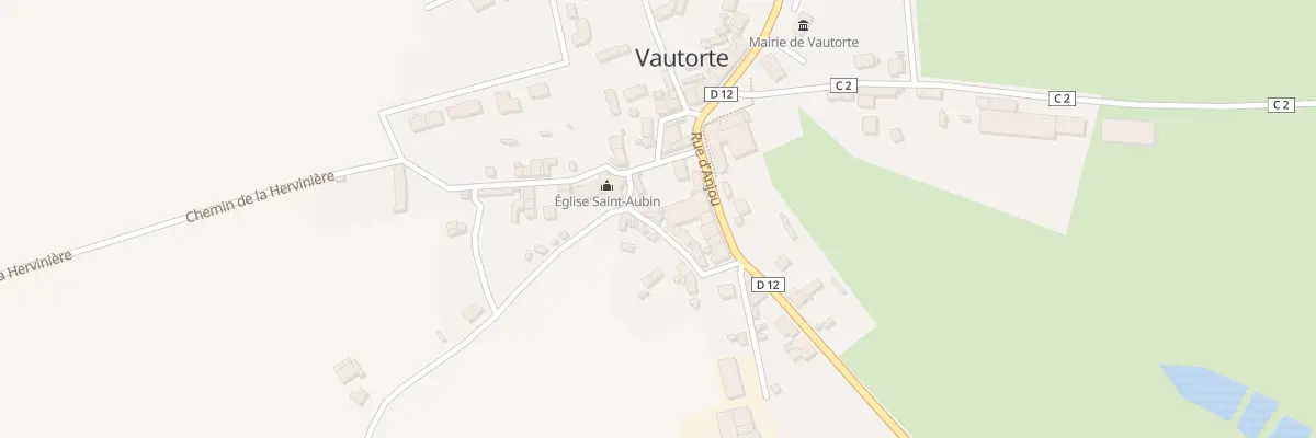 Plan du 8 Rue de l’Afrique à Vautorte