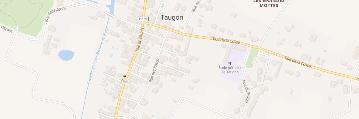 Plan du 8 Rue des Roses à Taugon