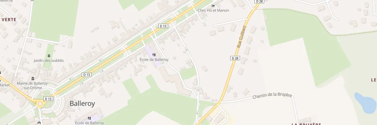 Plan du 5 Rue des Douves (Balleroy) à Balleroy-sur-Drôme