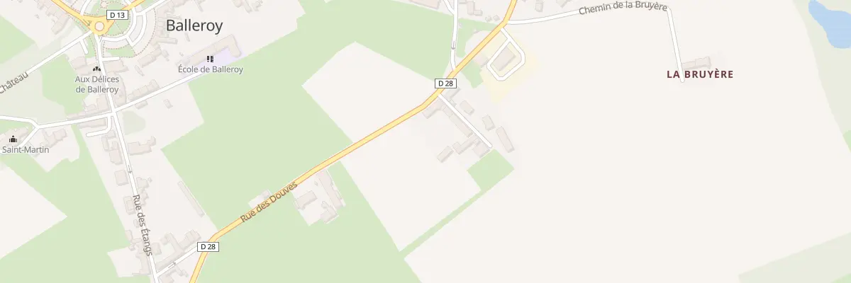 Plan du 5079 Rue des Douves (Balleroy) à Balleroy-sur-Drôme