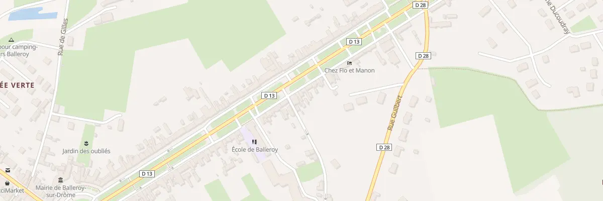 Plan du 81 Rue du Sapin (Balleroy) à Balleroy-sur-Drôme