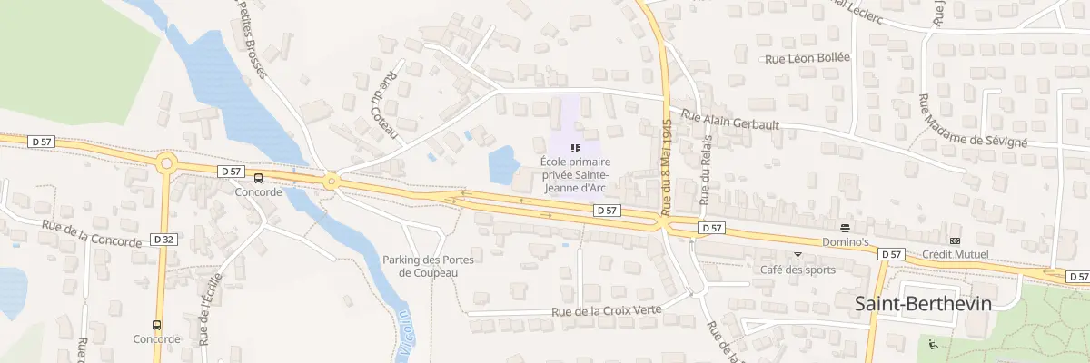 Plan du 98 Av de la Libération à Saint-Berthevin