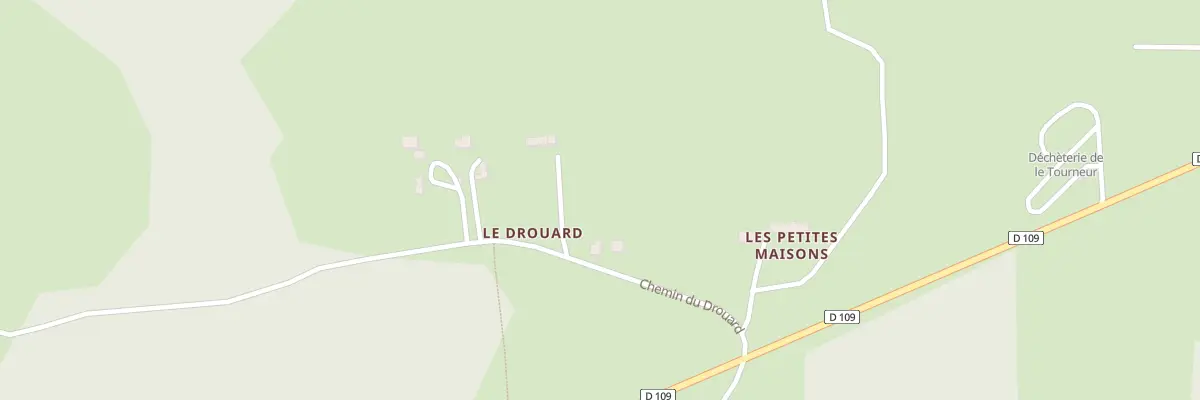 Plan du 4 Che du Drouard - Le Tourneur à Souleuvre en Bocage