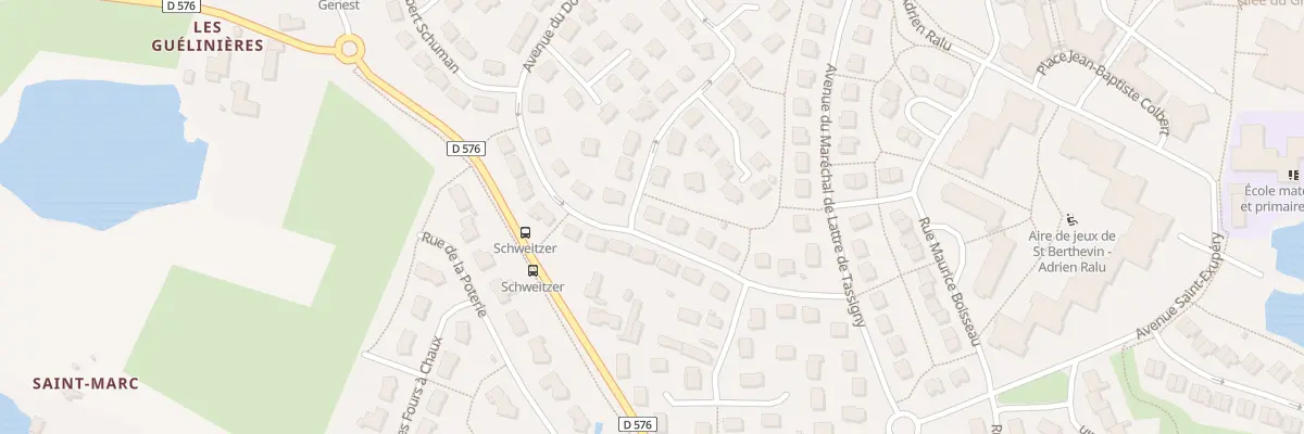 Plan du 26 Av Albert Schweitzer à Saint-Berthevin