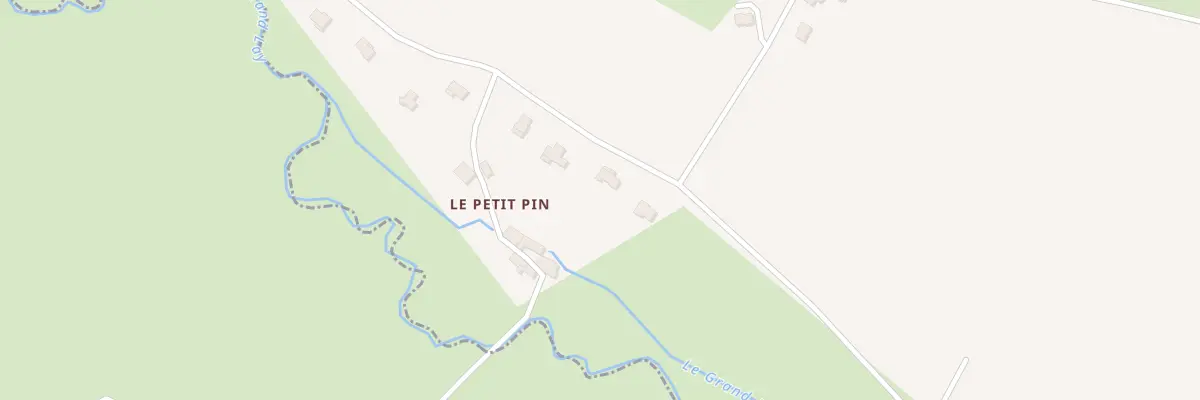 Plan du 5695 Le Petit Pin à Montournais