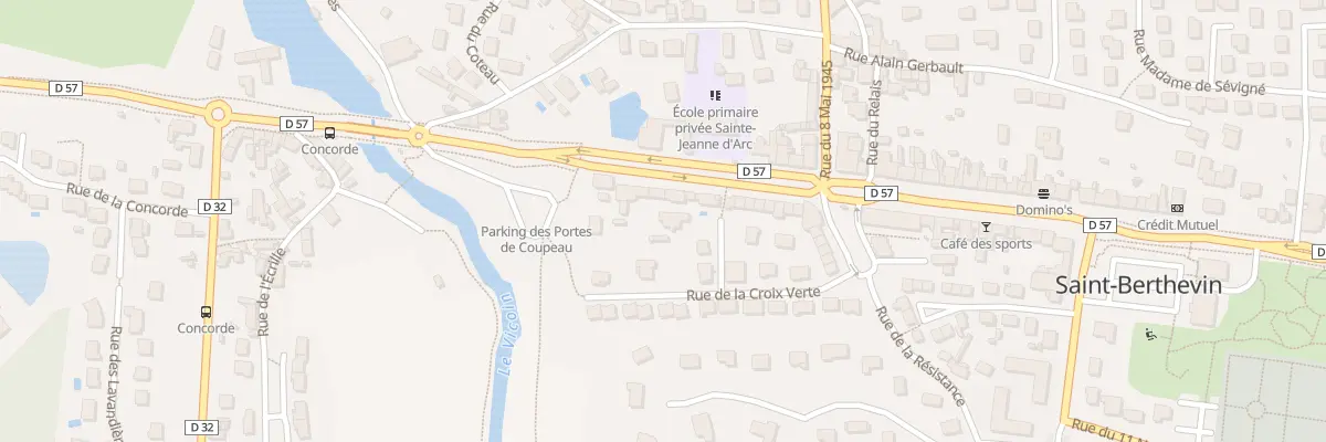 Plan du 105 Av de la Libération à Saint-Berthevin