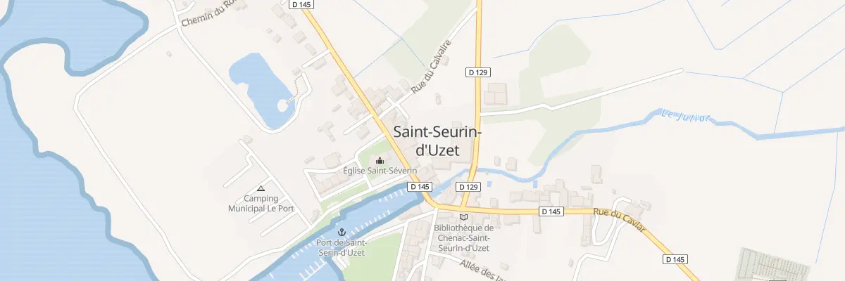 Plan du 45 Rue du Caviar à Chenac-Saint-Seurin-d’Uzet