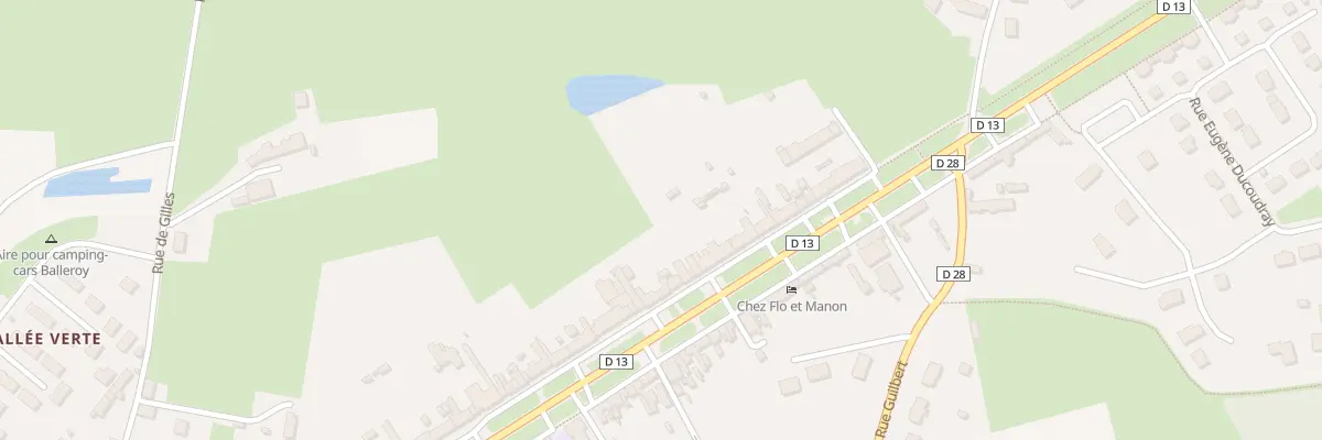 Plan du 82 Rue du Sapin (Balleroy) à Balleroy-sur-Drôme