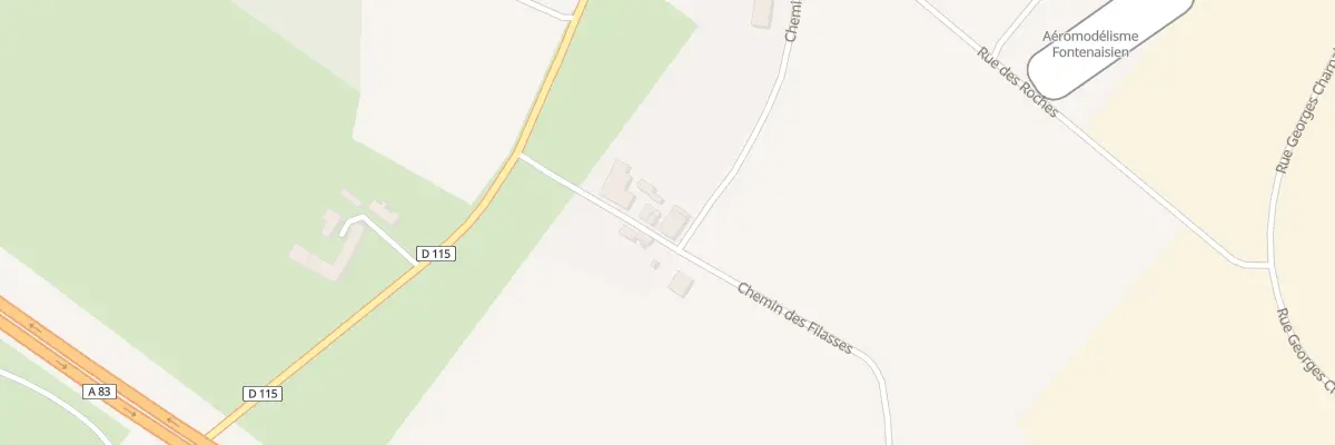 Plan du 9 Che des Filasses à Fontenay-le-Comte