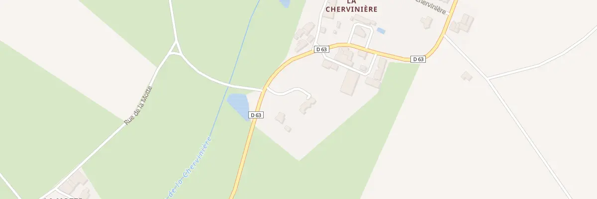 Plan du 5044 La Cherviniere à Rives-du-Fougerais