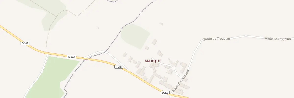 Plan du 387 Marque Nord à Saint-Seurin-de-Cadourne