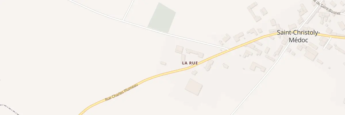 Plan du 25T Rte de Lesparre à Saint-Christoly-Médoc