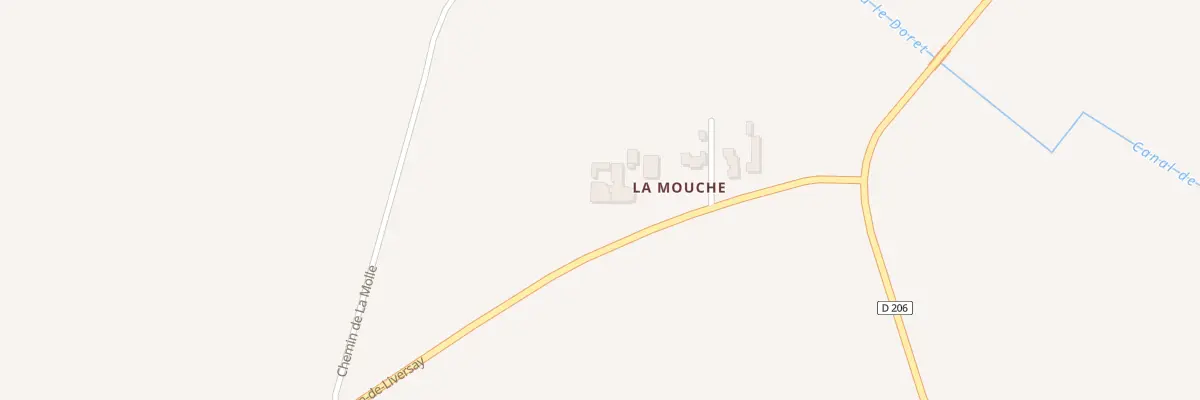 Plan du 5073 La Mouche à Saint-Cyr-du-Doret