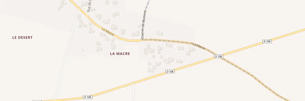 Plan du 8 Rte de la Macre à Puyravault