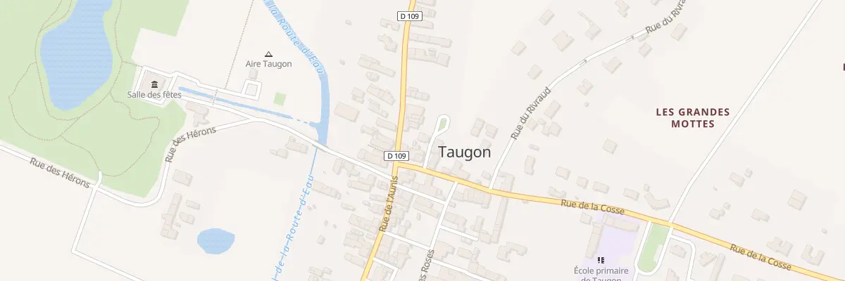 Plan du 5952F Rue de la Cosse à Taugon