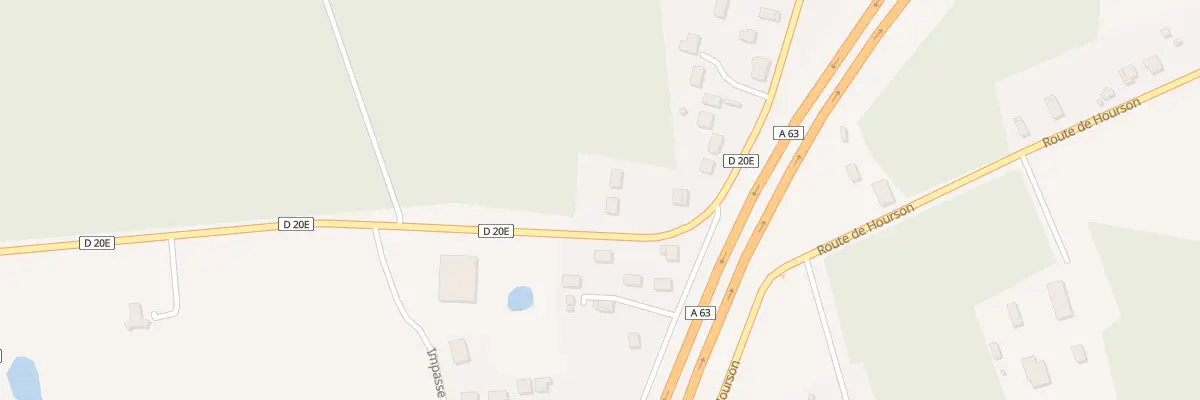 Plan du 28 Rte des Grands Lacs à Saugnac-et-Muret