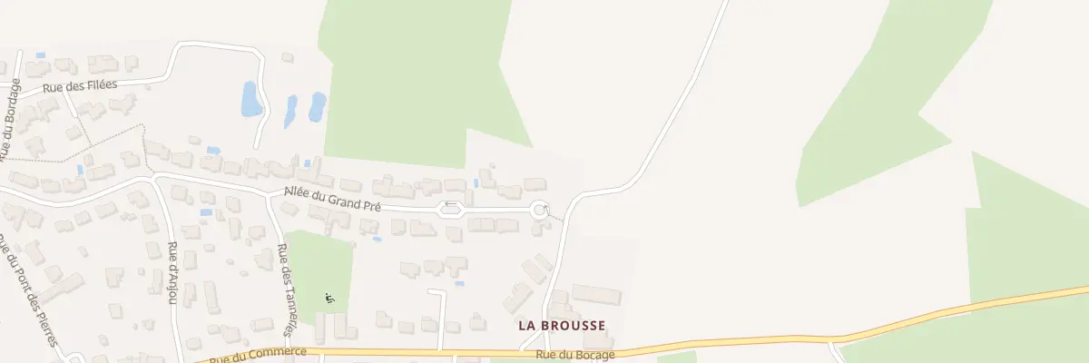 Plan du 21 All du Grand Pré - Loublande à Mauléon