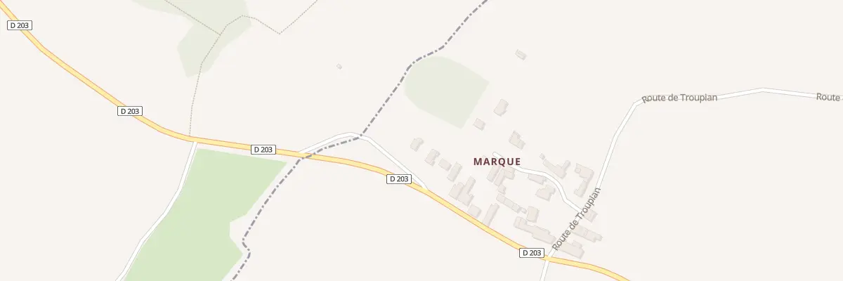 Plan du 392 Marque Nord à Saint-Seurin-de-Cadourne