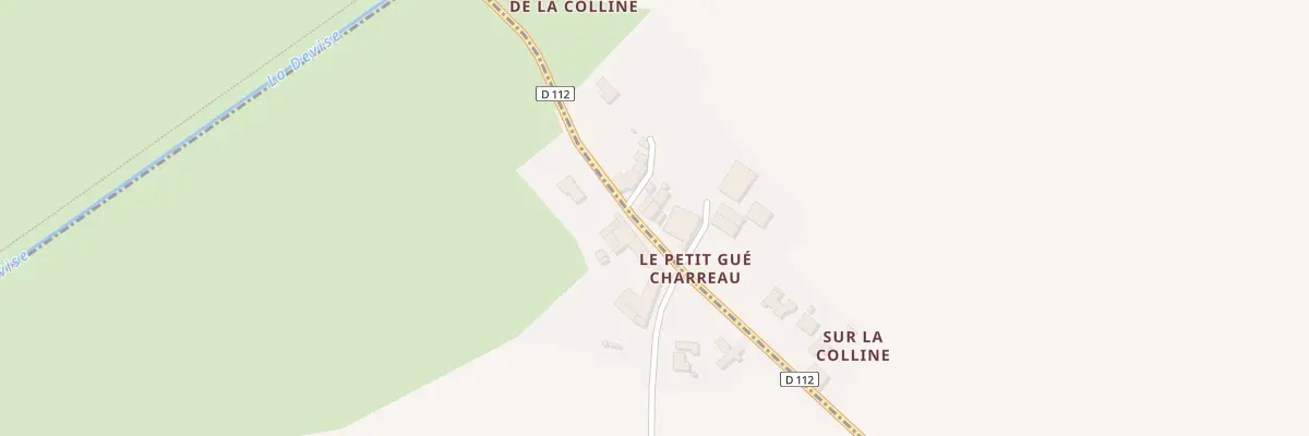 Plan du 12 Rue de la Colline à Saint-Pierre-La-Noue