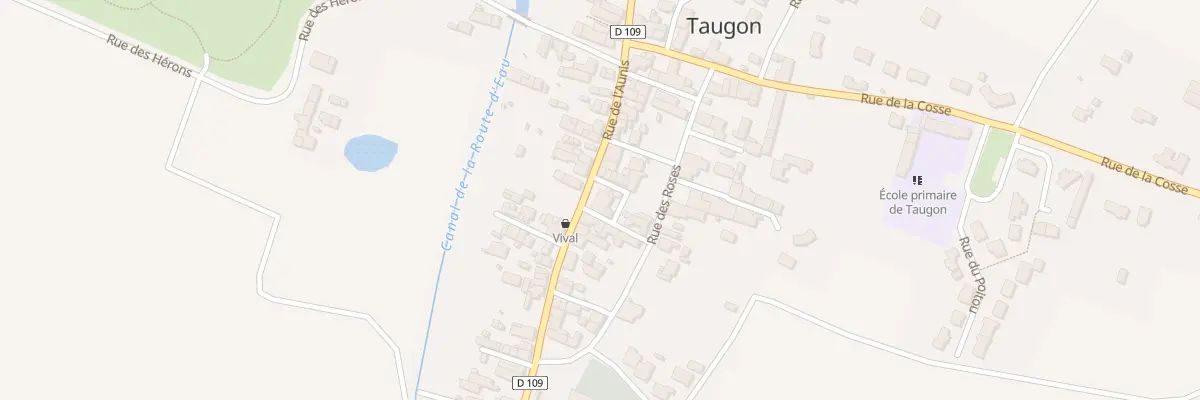Plan du 19 Rue de l’Aunis à Taugon