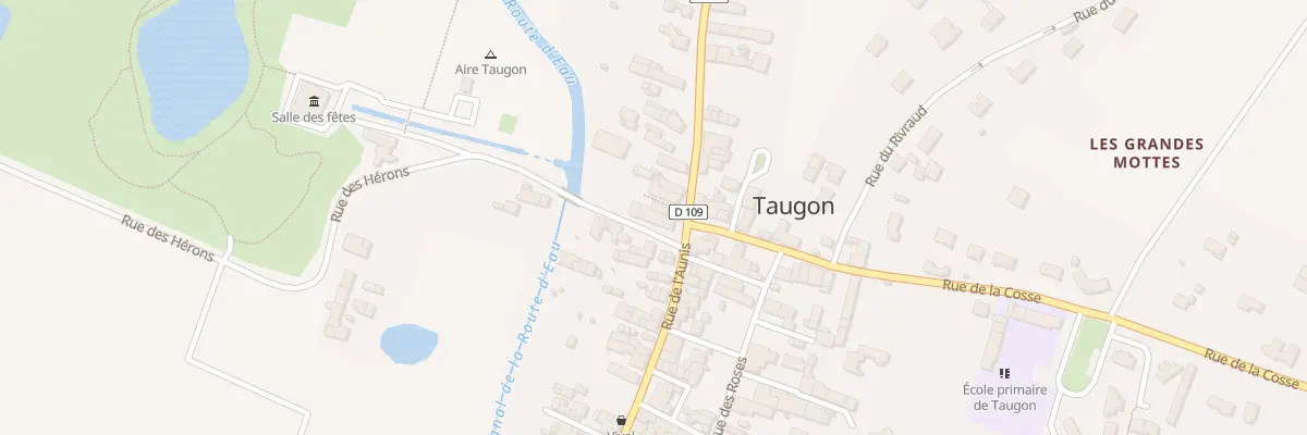 Plan du 4 Rue des Hérons à Taugon