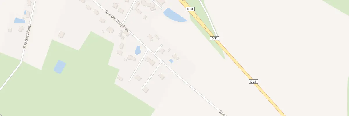 Plan du 43 Rue des Fougères à Changé