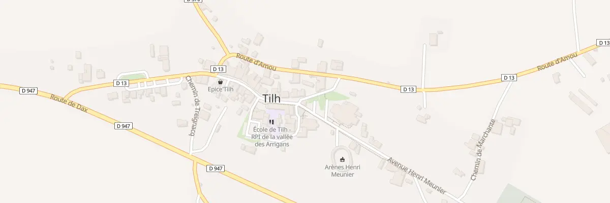 Plan du 7 Av Henri Meunier à Tilh