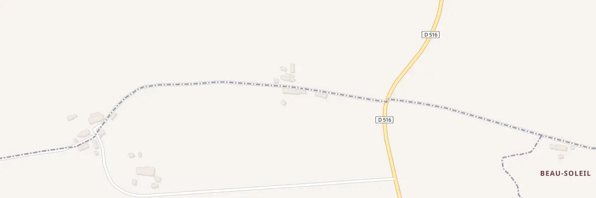 Plan du 1 La Thomassiere à Hercé