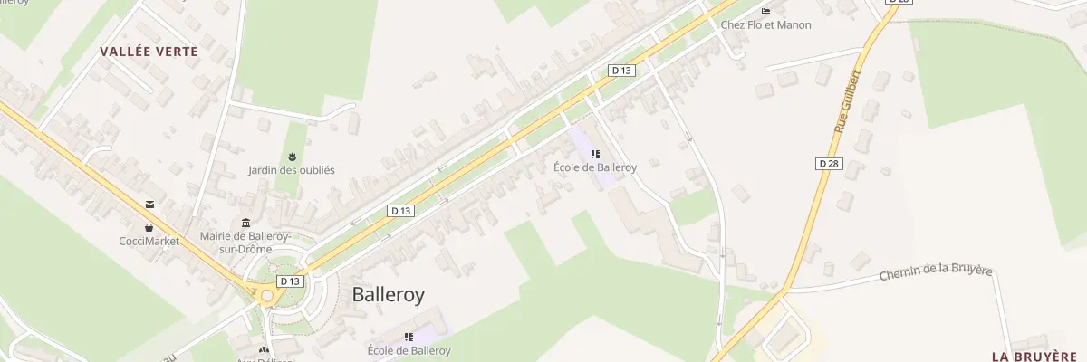 Plan du 49 Rue du Sapin (Balleroy) à Balleroy-sur-Drôme