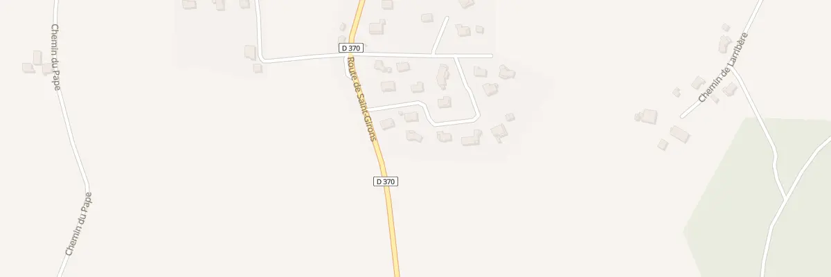 Plan du 265 Rue Grand Cabanne à Tilh