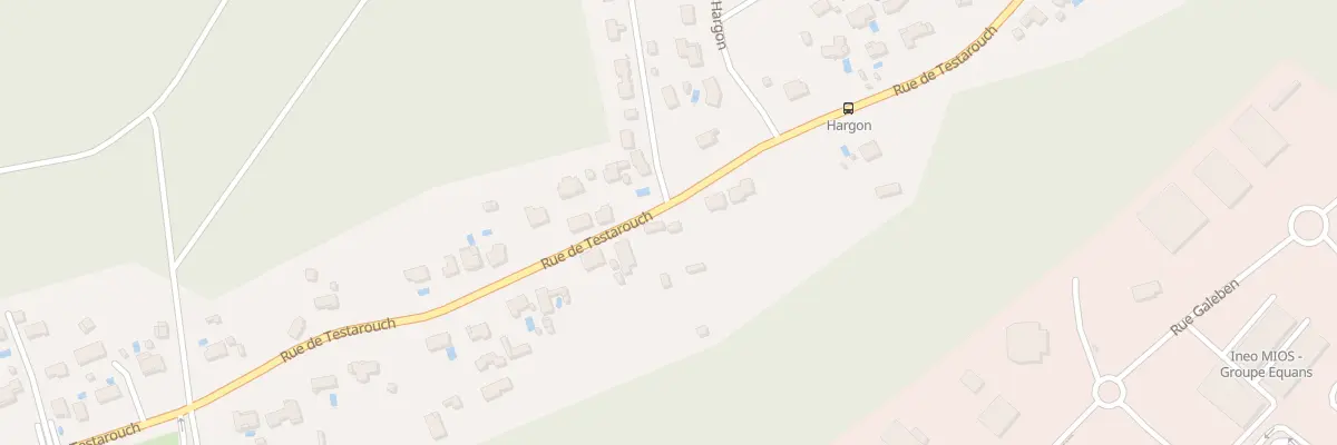 Plan du 88 Rue de Testarouch à Mios