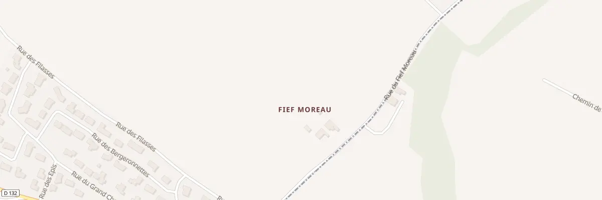 Plan du 17 Rue du fief moreau à Longèves