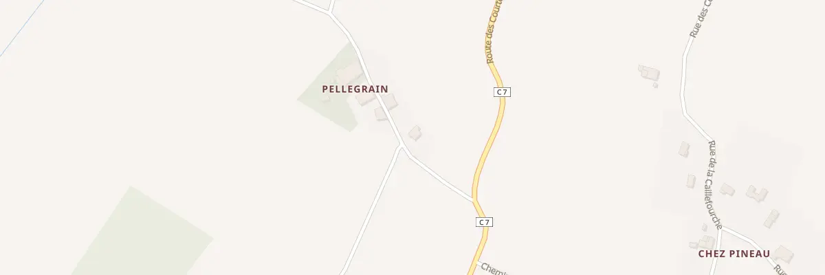 Plan du 6 Pellegrin à Grézac