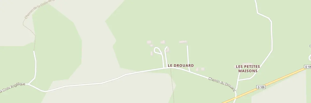 Plan du 10 Che du Drouard - Le Tourneur à Souleuvre en Bocage