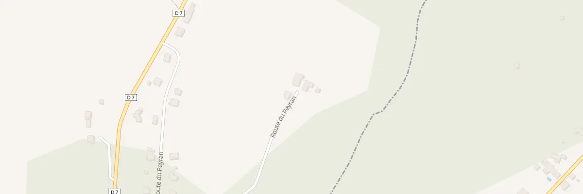 Plan du 731 Rte de Peyran à Saint-Geours-d’Auribat