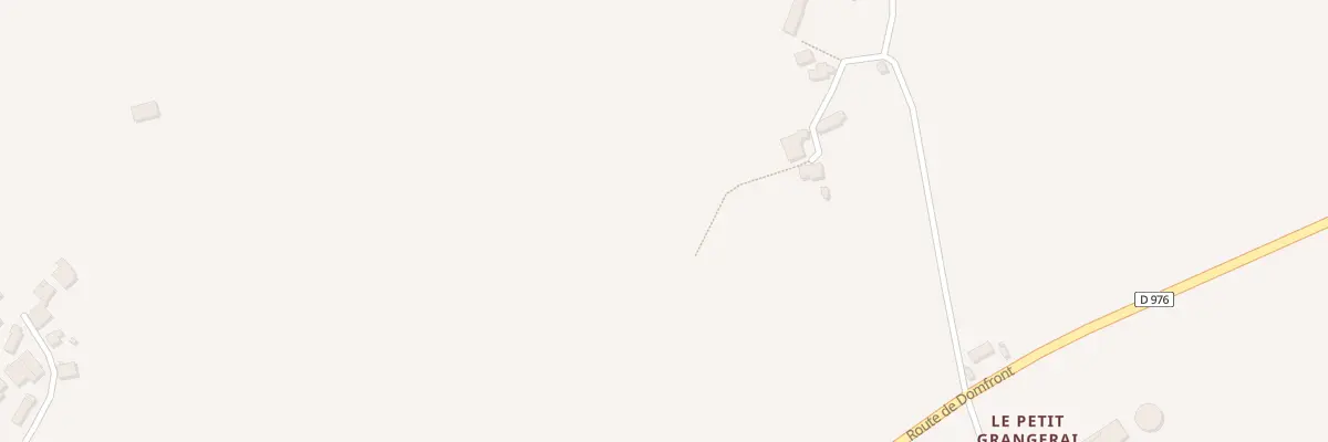 Plan du 23 Rte de Domfront - Le Teilleul au Teilleul