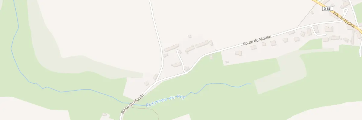 Plan du 450 Rte du Moulin à Sallen