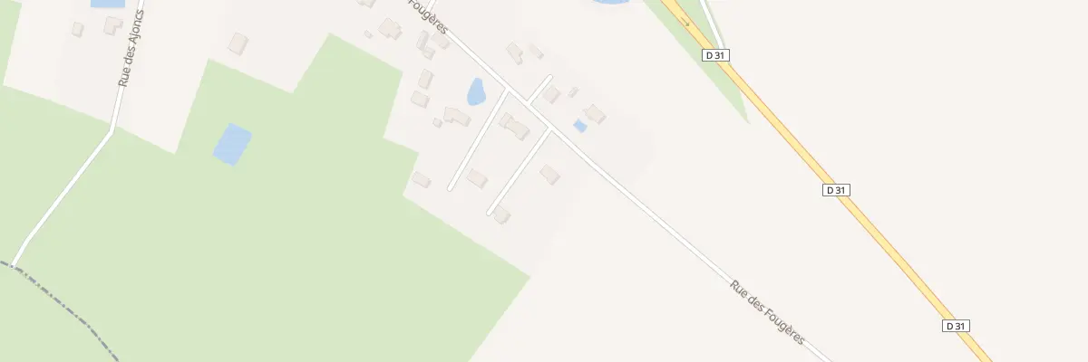 Plan du 52 Rue des Fougères à Changé