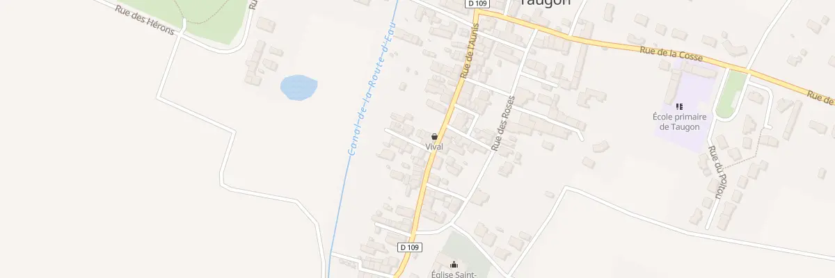 Plan du 22 Rue de l’Aunis à Taugon