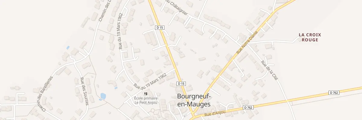 Plan du 10 Rue de la Loire (Bourgneuf) à Mauges-sur-Loire