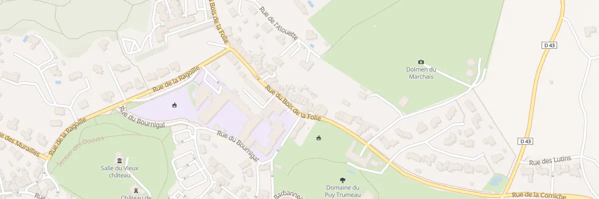 Plan du 26 Rue du bois de la folie à Pouzauges