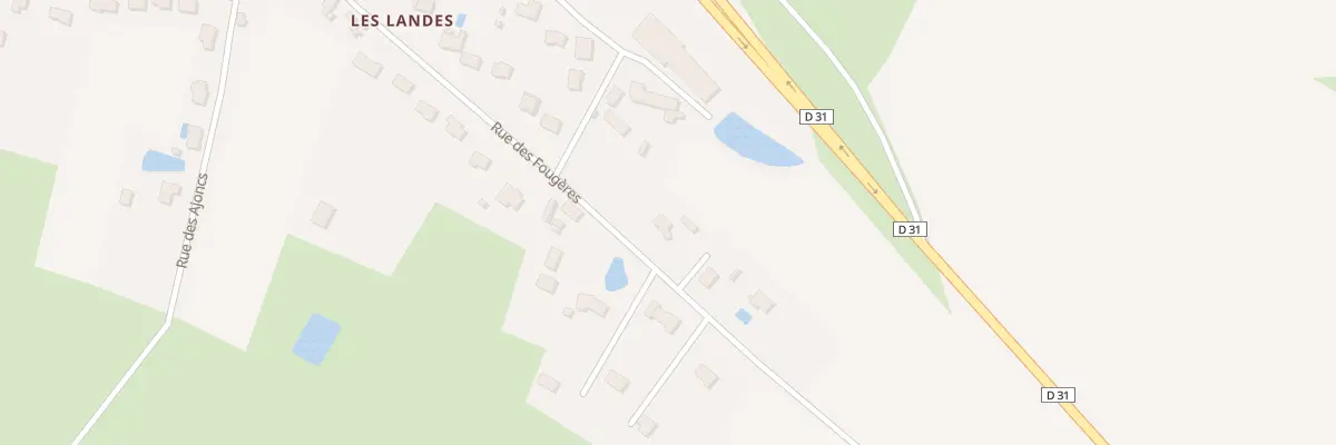 Plan du 39 Rue des Fougères à Changé