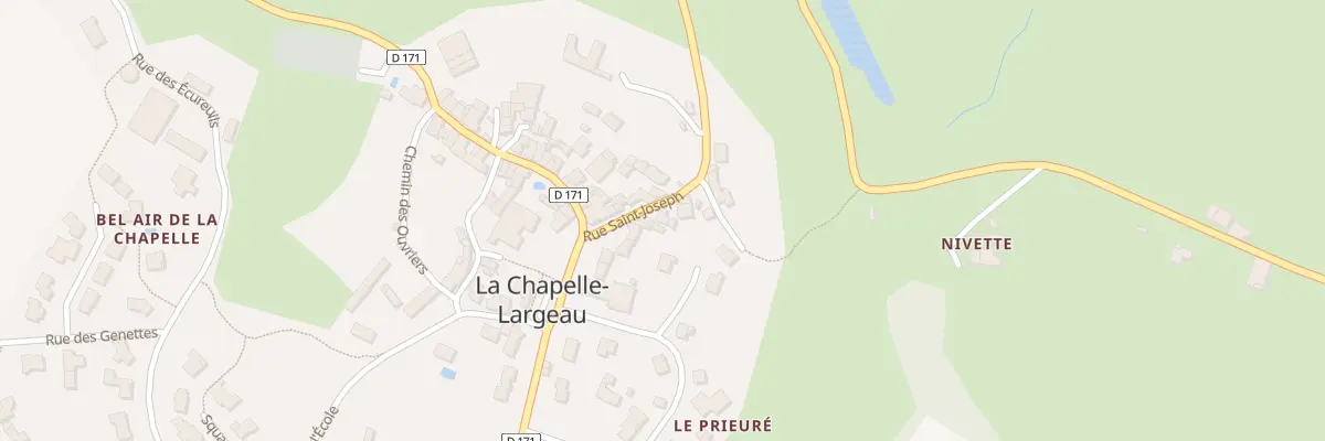 Plan du 10 Rue St Joseph Ch Largeau à Mauléon
