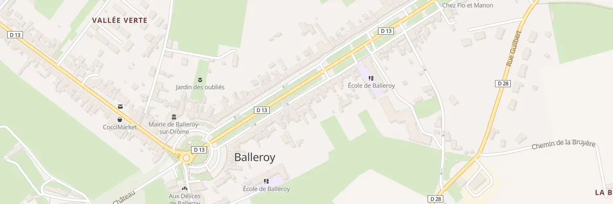 Plan du 37 Rue du Sapin (Balleroy) à Balleroy-sur-Drôme
