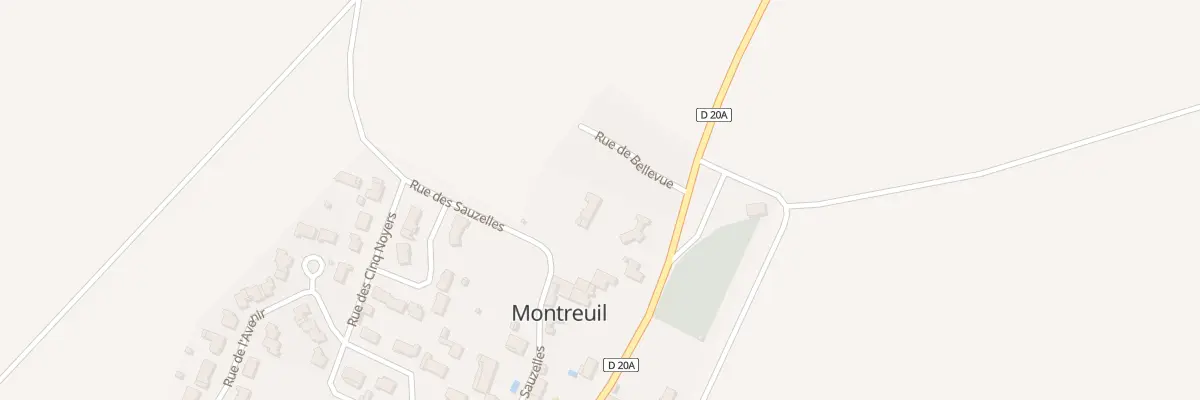 Plan du 4 Rue du cèdre à Montreuil