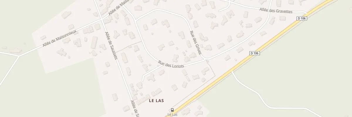 Plan du 231 Rue des Loriots à Saint-Jean-d’Illac