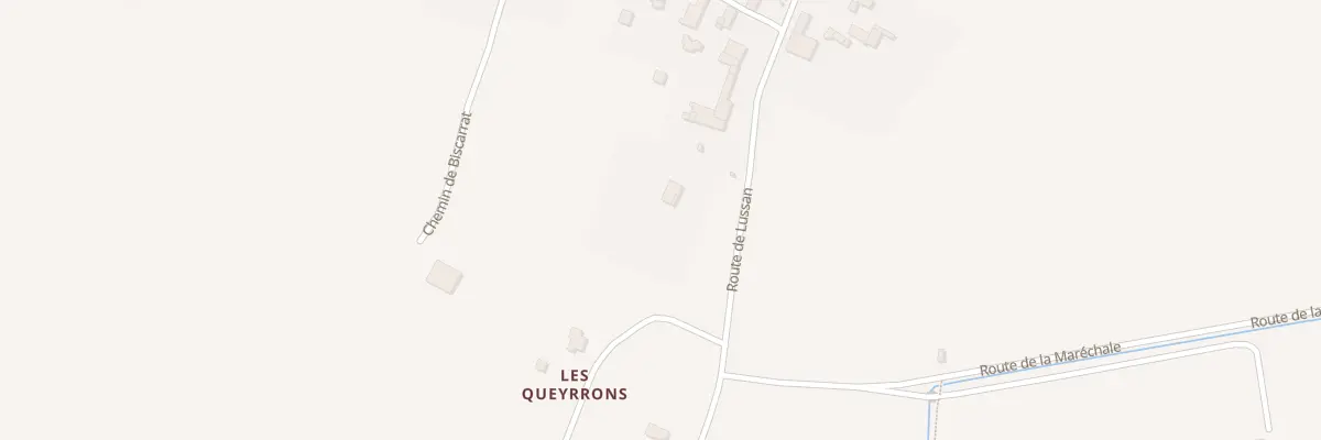 Plan du 14 Rte de Lussan à Ordonnac