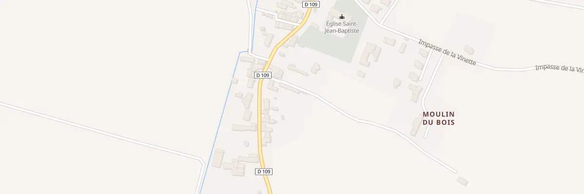 Plan du 1 Imp des Cagouilles à Taugon