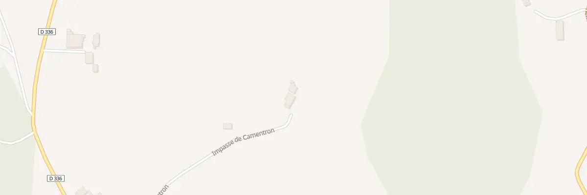 Plan du 300 Imp de Camentroun à Pomarez